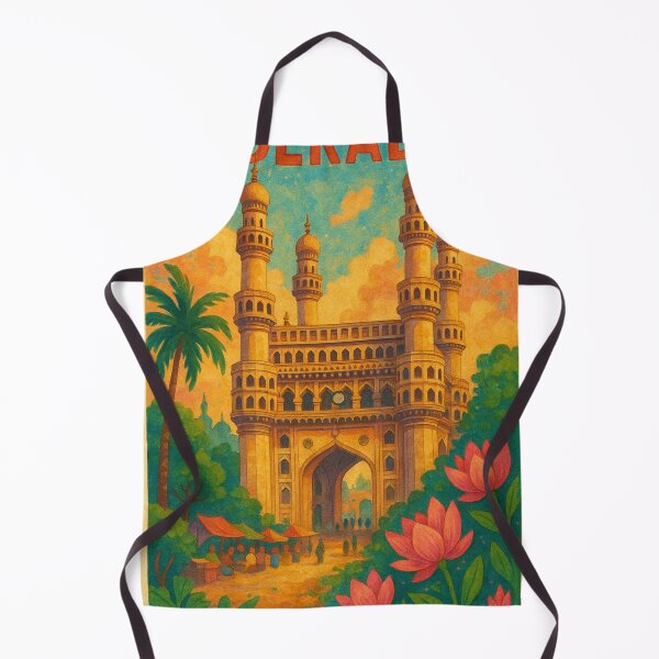 Item preview, Charminar Hyderabad Heritage Scene India designed and sold by Aryabek.
