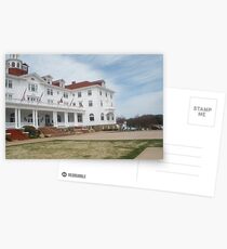 Stanley Hotel - Location of THE SHINING upclose and personal Postcards