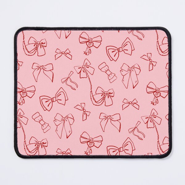 Item preview, Coquette bows and pink Aesthetic pattern designed and sold by Deepness2023.