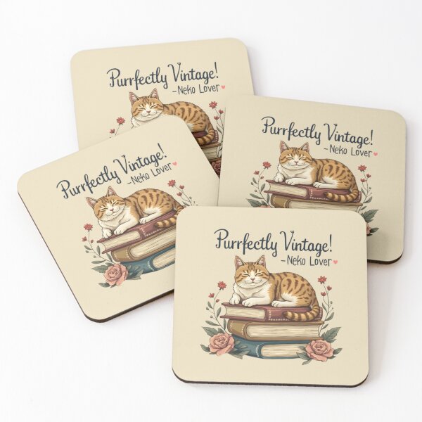 Item preview, Neko Lover: Purrfectly Vintage! designed and sold by exclusivebucket.