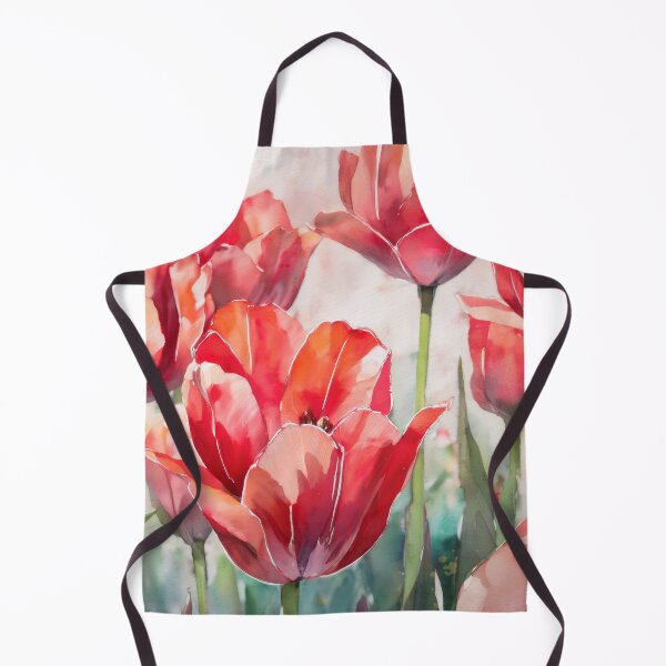 Item preview, Lush Red Tulips designed and sold by kridel.
