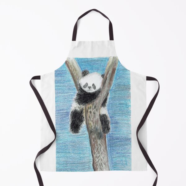 Item preview, a small panda has climbed into the highest branch designed and sold by kajpselsart.