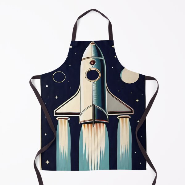 Item preview, Mid Century Space Age Art Rocket Ship designed and sold by Lee Hiller Designs.