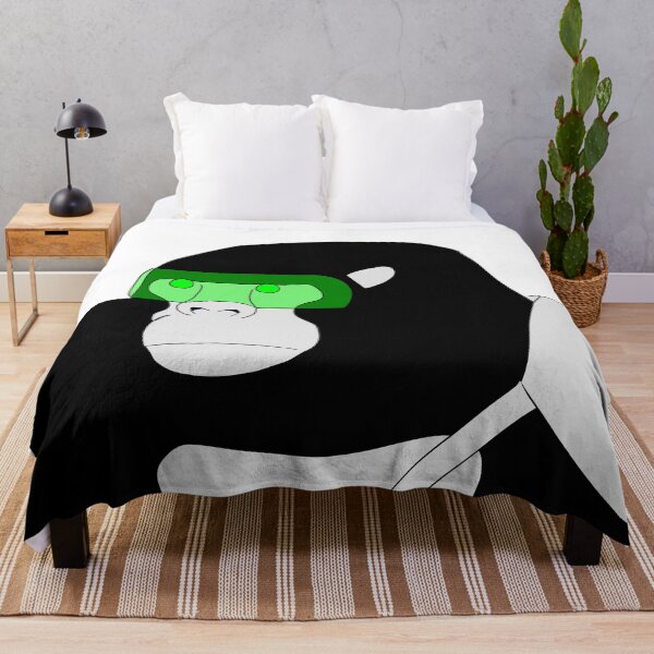 Item preview, Futuristic Gorilla Minimalistic Art designed and sold by RedEyeWolf.