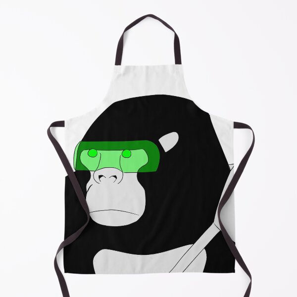 Item preview, Futuristic Gorilla Minimalistic Art designed and sold by RedEyeWolf.