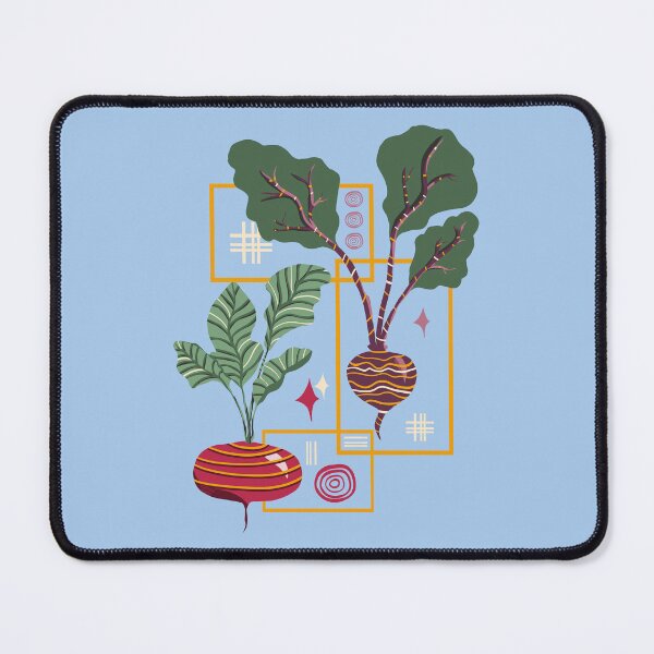 Item preview, Two root veggies - beetroot and radish designed and sold by Vaekra.