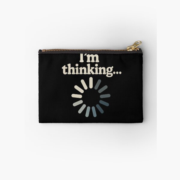 Item preview, I’m Thinking... Funny Loading Bar Humor Tee – Tech Geek Design designed and sold by Khoulaly    ⭐⭐⭐⭐⭐.