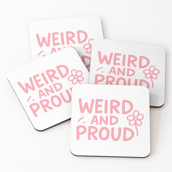 Item preview, Weird And Proud Pink Text  designed and sold by FarieArt.