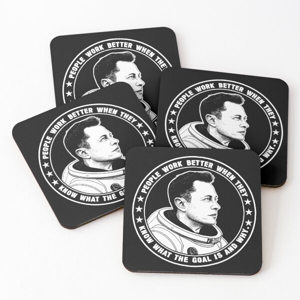 Item preview, Elon Musk People Work Better When They Know What The Goal Is And Why  designed and sold by plushism.