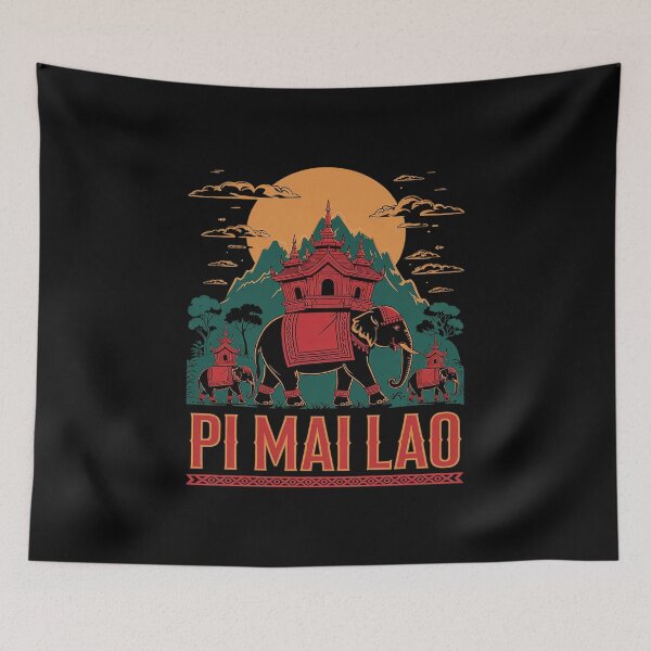Item preview, Laos Lao Laotian Happy Lao New Year designed and sold by splindoershop.