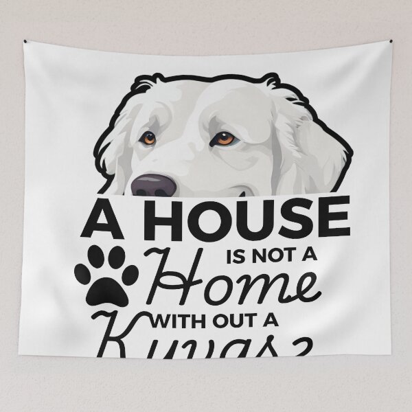 Item preview, Kuvasz Ears – A House Is Not a Home Without a Kuvasz designed and sold by GoodyPaws.
