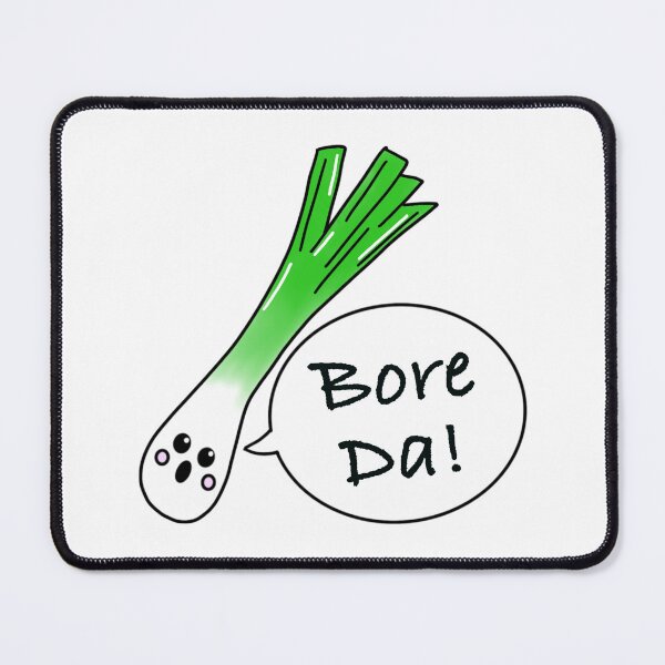 Item preview, Llewelyn the Welsh Leek saying ”Bore Da” designed and sold by Studio Lisa Jayne.