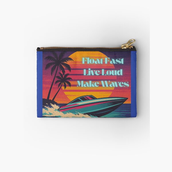 Item preview, Float Fast, Live Loud, Make Waves designed and sold by SeeSquaredDesign.
