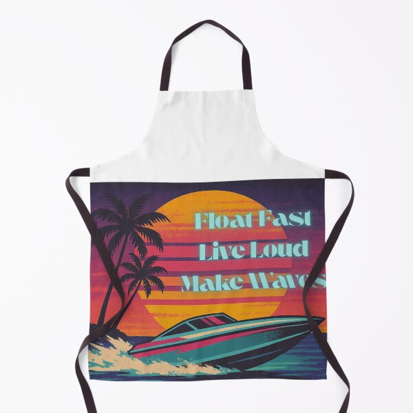 Item preview, Float Fast, Live Loud, Make Waves designed and sold by SeeSquaredDesign.