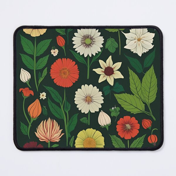 Item preview, leaves and flowers designed and sold by 4Dart.