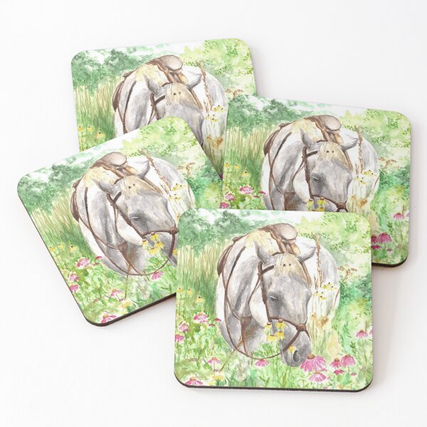 Item preview, A Ride in the Meadow designed and sold by RaynaElizaCreatives.
