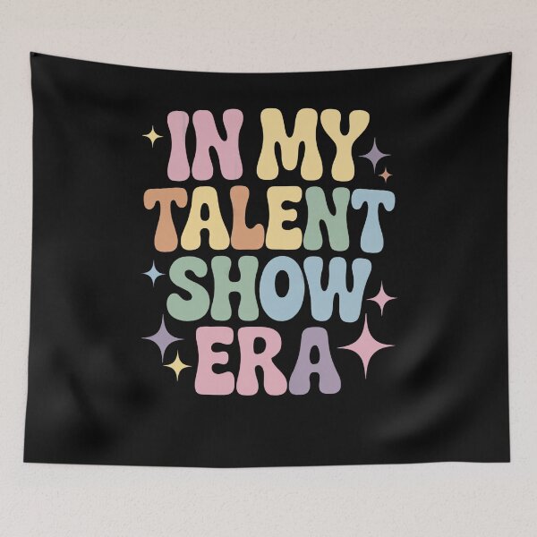 Item preview, In My Talent Show Era Retro Pastel Groovy Vibes designed and sold by AScribbler0.