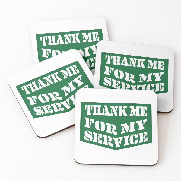 Item preview, Thank Me for My Service designed and sold by ChickenFund.