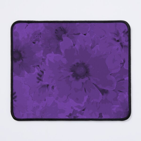 Item preview, Flower Ocean Halfdrop Monochrome Amethyst 7f40bf designed and sold by Art in My Loft.