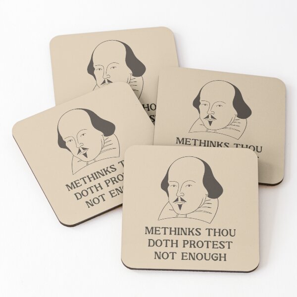 Item preview, Shakespeare Says You Don’t Protest Enough designed and sold by WatershipBound.