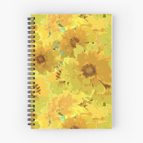 Item preview, Sunny Flower Ocean Half Drop Repeat 5748 designed and sold by Art in My Loft.