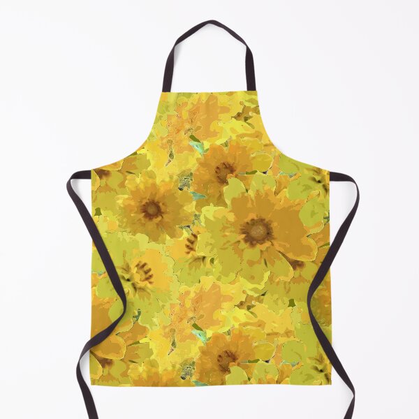Item preview, Sunny Flower Ocean Half Drop Repeat 5748 designed and sold by Art in My Loft.