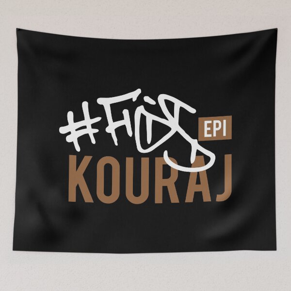 Item preview, Fos epi kouraj designed and sold by kaelfazer.