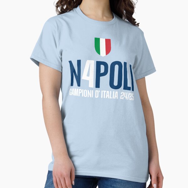 Item preview, Napoli 4th Scudetto Italian Champions 2024/2025 designed and sold by SnoeMerch.