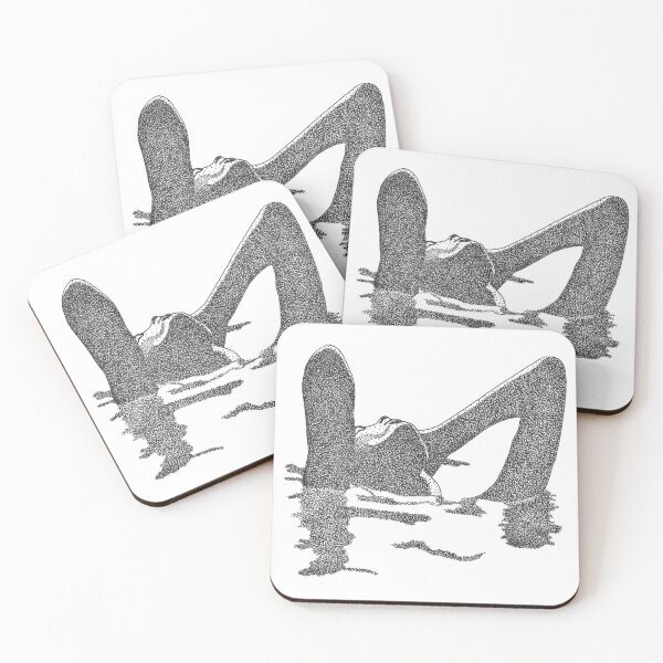 Item preview, woman bathing designed and sold by bullesensuelle.