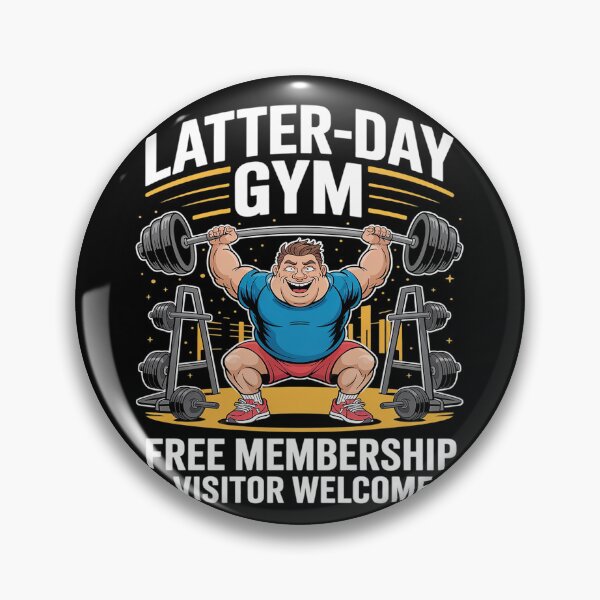 Item preview, Latter-Day Gym Missionary LDS Church Funny Mormon designed and sold by splindoershop.