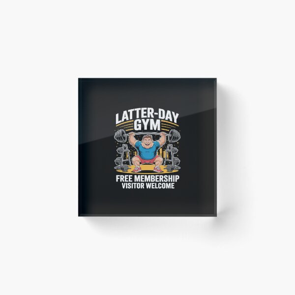 Item preview, Latter-Day Gym Missionary LDS Church Funny Mormon designed and sold by splindoershop.