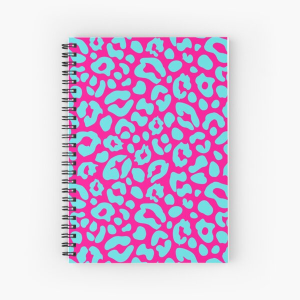 Item preview, Leopard Print Pink on Turquoise Pattern designed and sold by Nicola Barnard.