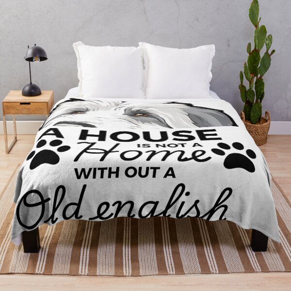 Item preview, Old English Sheepdog Ears – A House Is Not a Home Without an Old English Sheepdog designed and sold by GoodyPaws.