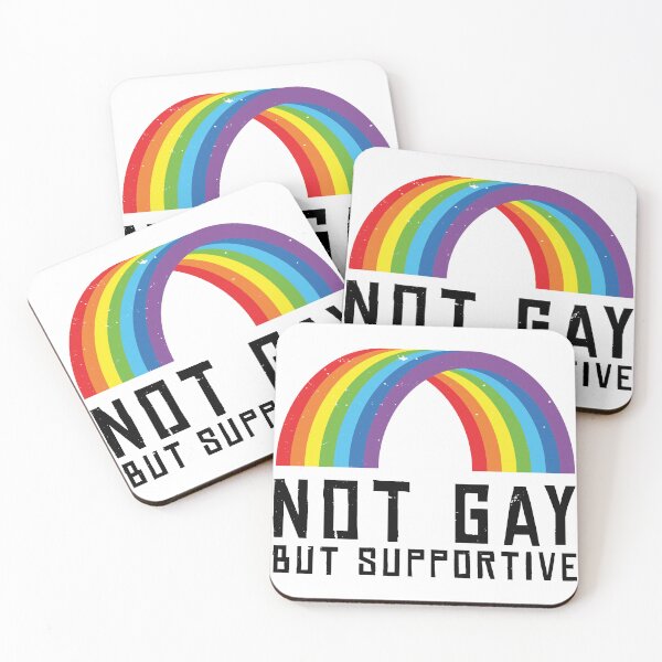 Item preview, Not Gay But Supportive - Pride Ally Support LGBTQ designed and sold by kolshi-shop.