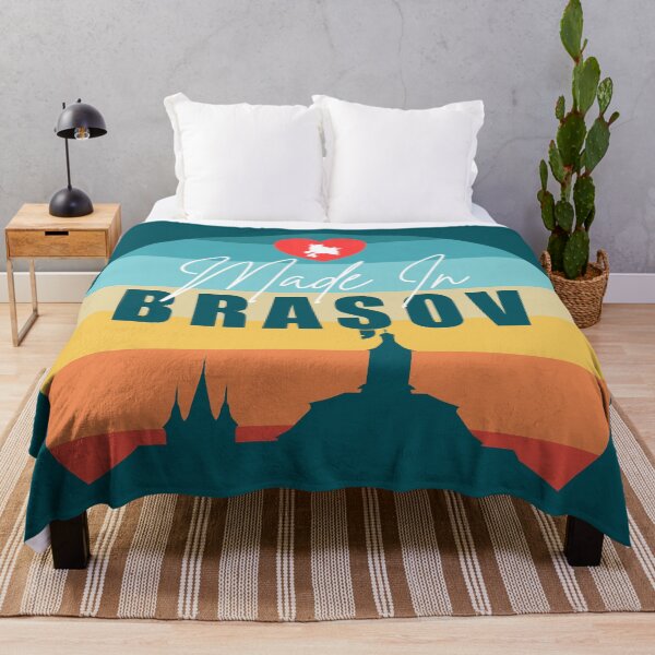 Item preview, Made In Brașov Vintage Skyline Design designed and sold by FrescoDesign.