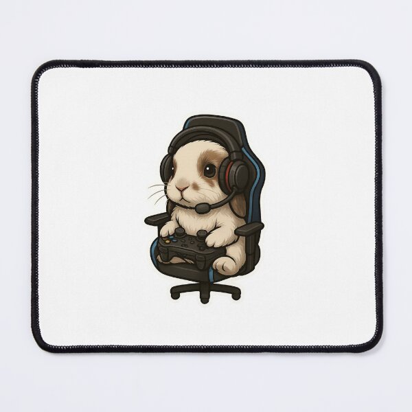 Item preview, Pro Gamer Lop Bunny designed and sold by dropdabunny.