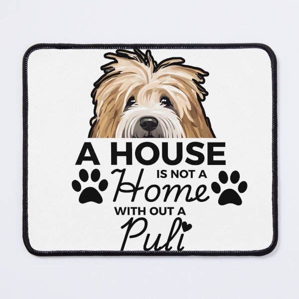 Item preview, Puli Ears – A House Is Not a Home Without a Puli designed and sold by GoodyPaws.