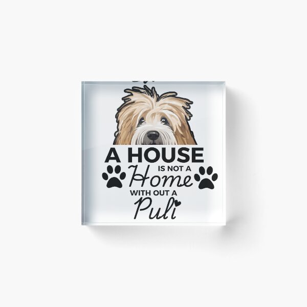 Item preview, Puli Ears – A House Is Not a Home Without a Puli designed and sold by GoodyPaws.