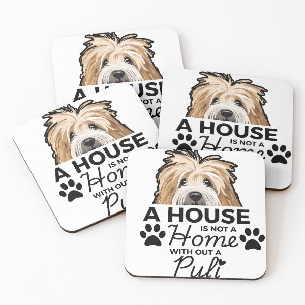 Item preview, Puli Ears – A House Is Not a Home Without a Puli designed and sold by GoodyPaws.