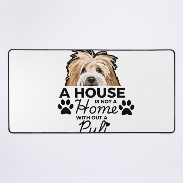 Item preview, Puli Ears – A House Is Not a Home Without a Puli designed and sold by GoodyPaws.
