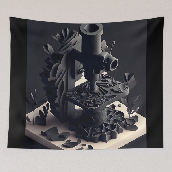 Item preview, Abstract Microscope Dreamscape designed and sold by ShadowAndSlate.