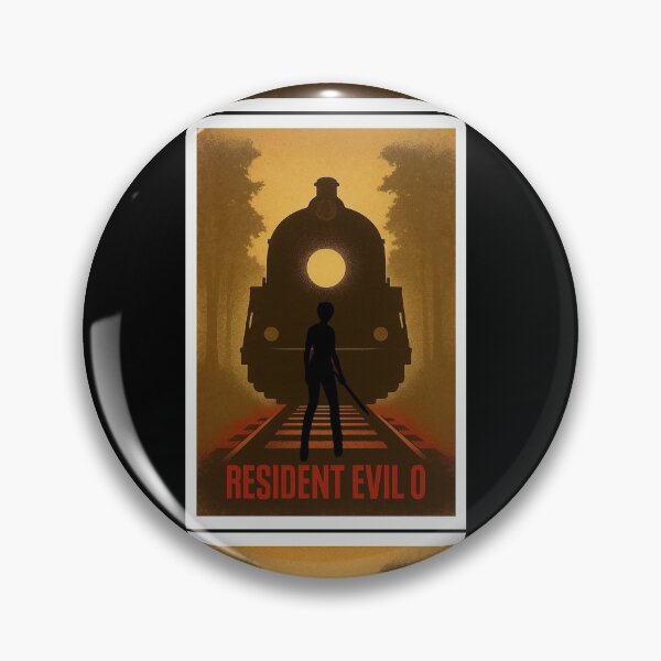 Item preview, Arte de silueta minimalista de Resident Evil Zero designed and sold by MemoirsofaGamer.