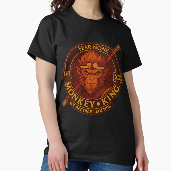 Item preview, Monkey King Dota 2 Emblem – Fear None designed and sold by MADinkJo.