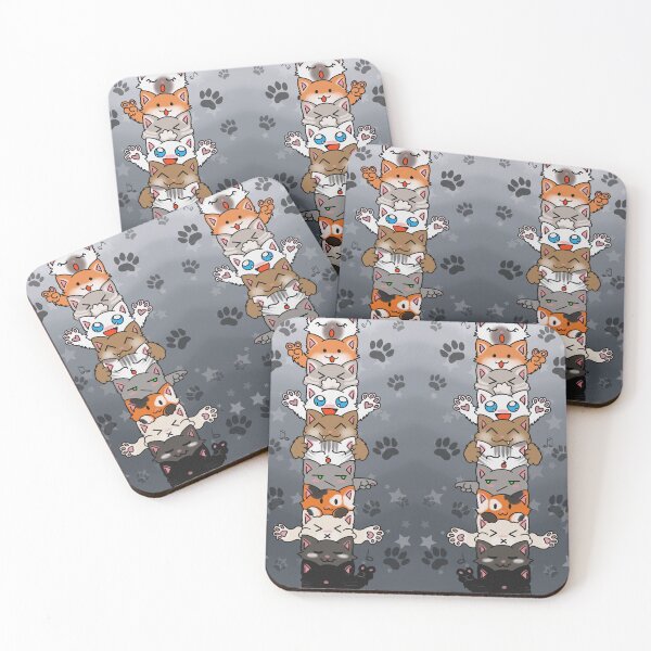 Item preview, Cute stack of cats 1 designed and sold by OrangeSiren.