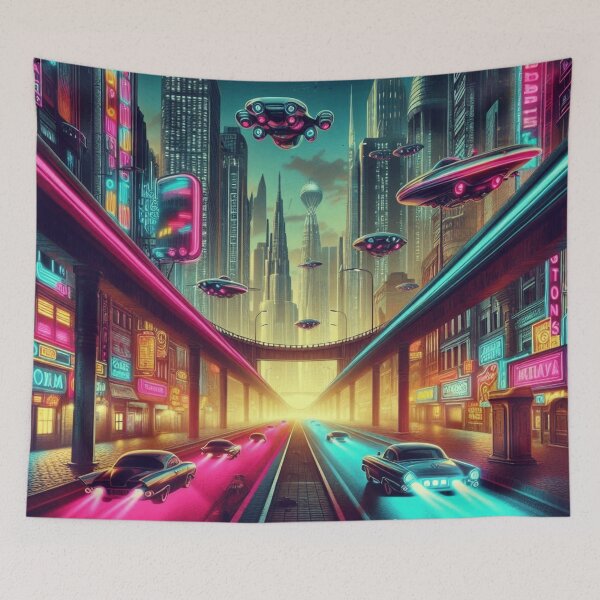 Item preview, Retro Utopia designed and sold by desAIgns by Rosa.