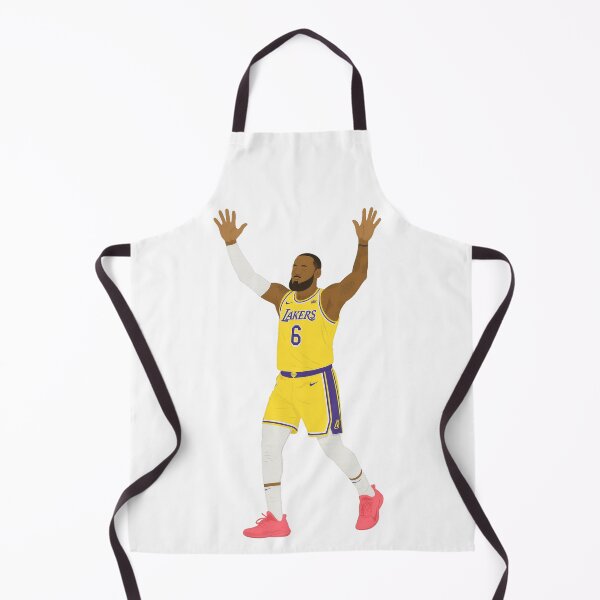 Item preview, LeBron James Court Commander Sticker designed and sold by Enea Kelo.