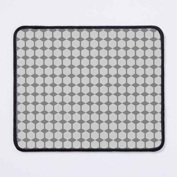 Item preview, Hexagon Gingham Grey on Grey designed and sold by Art in My Loft.