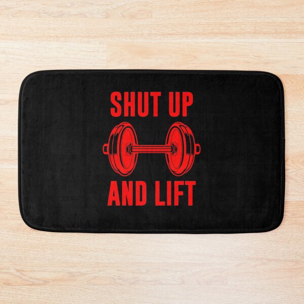 Item preview, Motivational Fitness Shut up and Lift designed and sold by UnshieldArt.