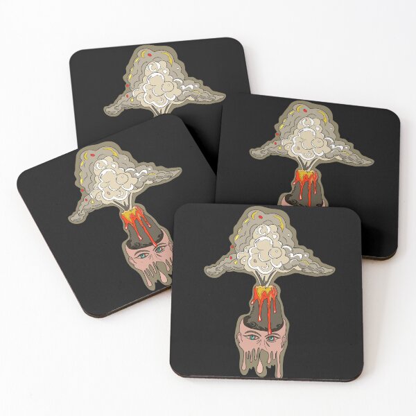 Item preview, Chaotic mind and emotional release: Volcano head designed and sold by A9N3S.