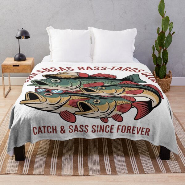 Item preview, Arkansas Bass-tards Club | Funny Vintage Fishing designed and sold by Globalcitytees.